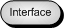 The icon for a client application: a shaded box with rounded ends.